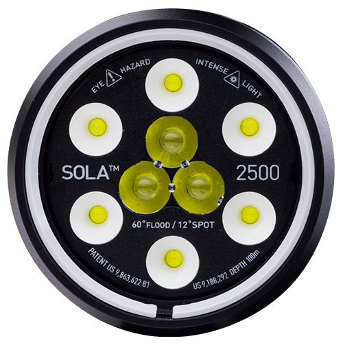 Фонарь SOLA VIDEO 2500 S/F аккумуляторный (черный)